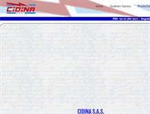 Tablet Screenshot of cidina.com